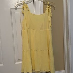 Yellow dress